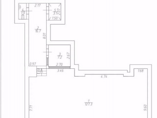 Фотография Аренда помещения свободного назначения, 2070 м² , Мосфильмовская улица 70к6  №23