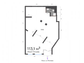 Фотография Продажа магазина, 113 м² , Бархотская ул 1 №6 Фотография Продажа магазина, 113 м² , Бархотская ул 1 №6
