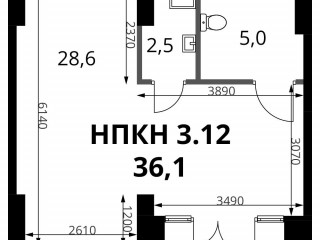 Продажа помещения свободного назначения 36 м² микрорайон Купелинка 1