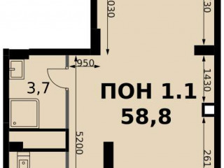 Продажа помещения свободного назначения 59 м² микрорайон Клязьма-Старбеево 1