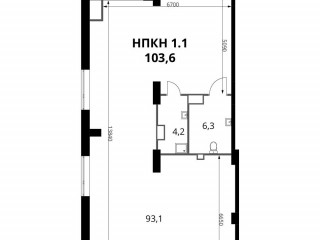 Продажа помещения свободного назначения 103 м² микрорайон Купелинка 1