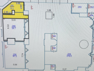 Аренда магазина 23 м² Комсомольская площадь 2 