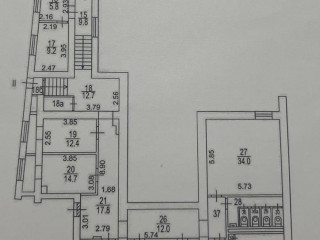 План помещения: Продажа помещения свободного назначения, 211 м² , Малая Грузинская улица 46 , №1