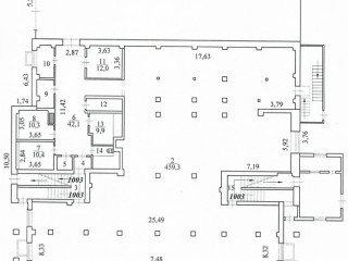 Продажа помещения свободного назначения 2487 м² Северная улица 82А