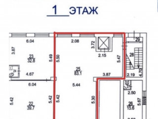 Фотография Продажа помещения свободного назначения, 83 м² , Балаклавский проспект 2к6 №4 Фотография Продажа помещения свободного назначения, 83 м² , Балаклавский проспект 2к6 №4