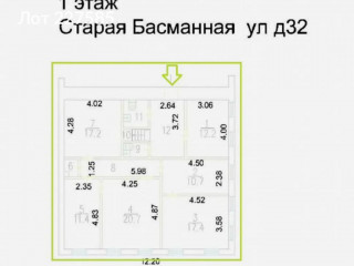Фотография Аренда помещения свободного назначения, 311 м² , Старая Басманная улица 32 №2 Фотография Аренда помещения свободного назначения, 311 м² , Старая Басманная улица 32 №2