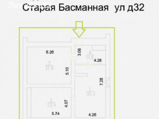Фотография Продажа помещения свободного назначения, 311 м² , Старая Басманная улица 32 №4 Фотография Продажа помещения свободного назначения, 311 м² , Старая Басманная улица 32 №4