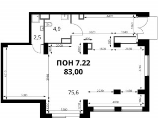 Продажа помещения свободного назначения 83 м² улица Фруктовые Сады 1 