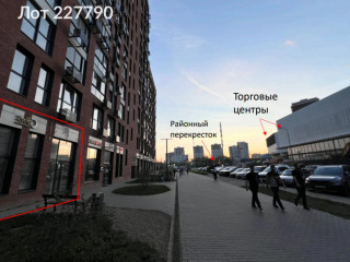 Продажа помещения свободного назначения 102 м² улица Александры Монаховой 43к1