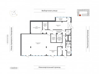 Продажа помещения свободного назначения 435 м² улица Адмирала Макарова 1 